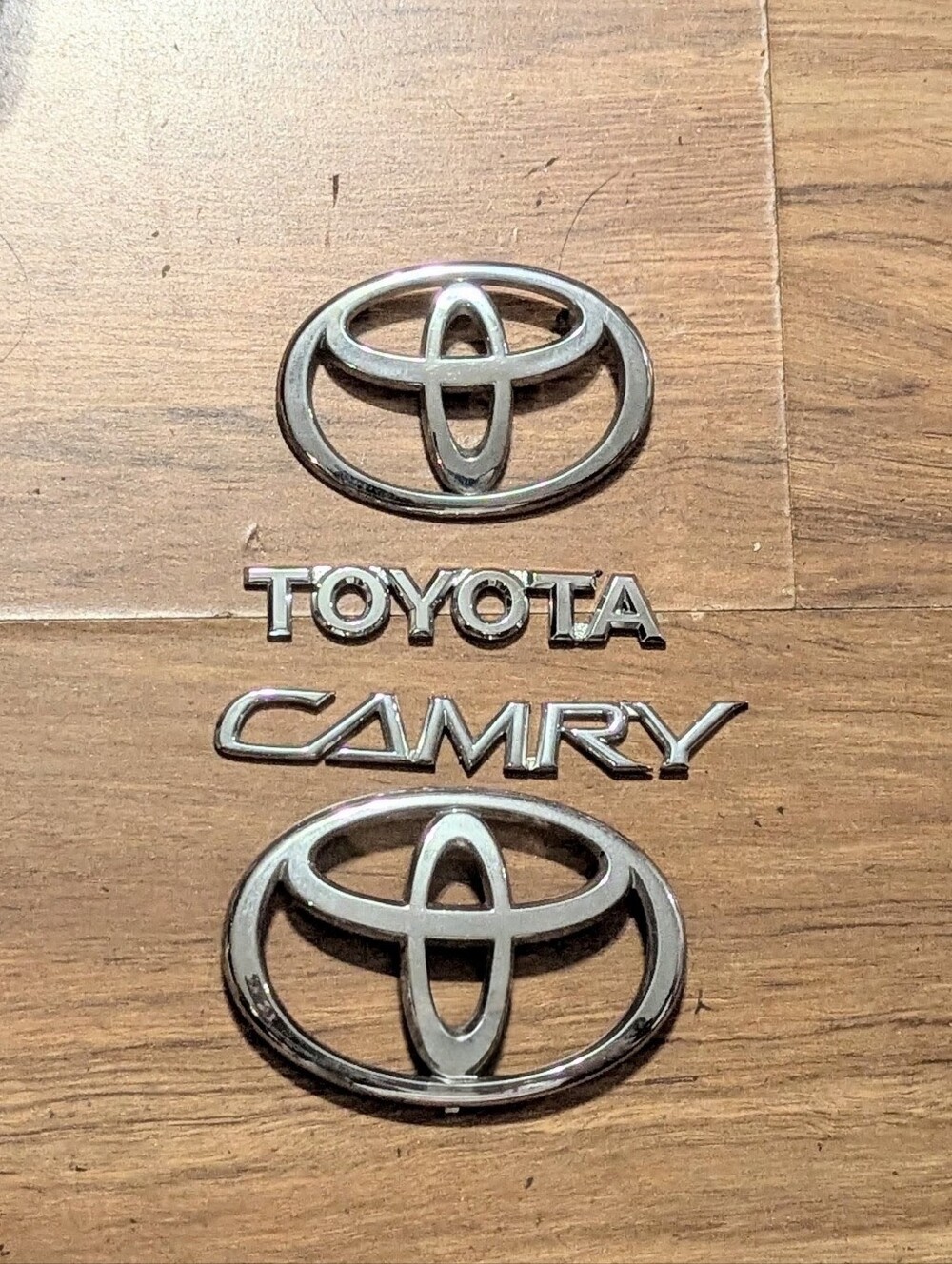 2002-2006 Toyota Camry Emblems Front & Rear Set OEM